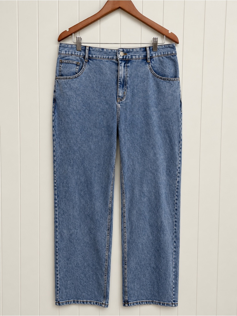 Halara Flex High Waisted Straight Leg Jeans Blue Extra Large NWOT
